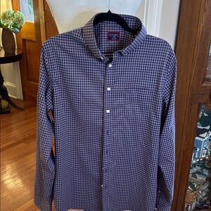 UNTUCKit Men's Large Tall 100% Polyester Performance Button Down Shirt 👕